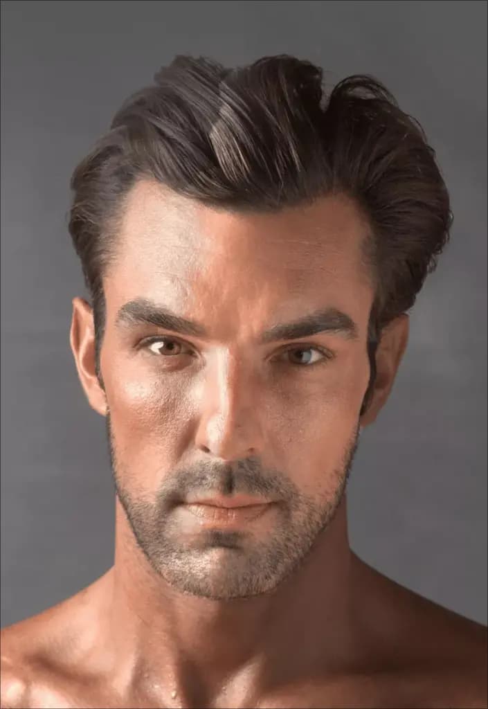 Male facial sculpting reference