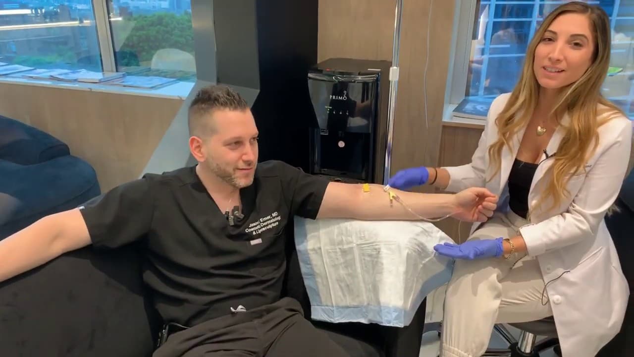 Watch a iv lounge procedure video
