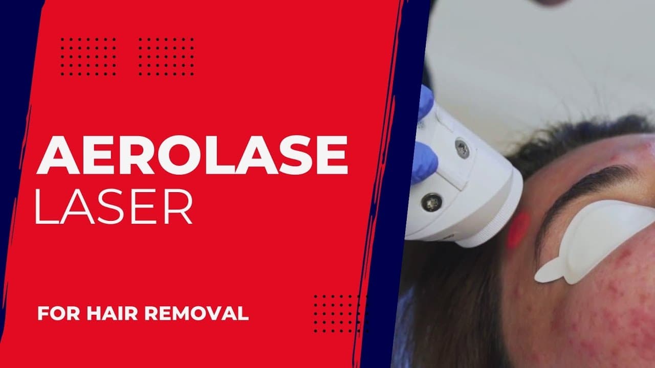 Watch a laser hair removal procedure video