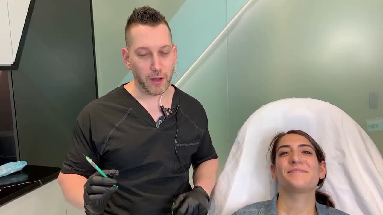 Watch a botox procedure video